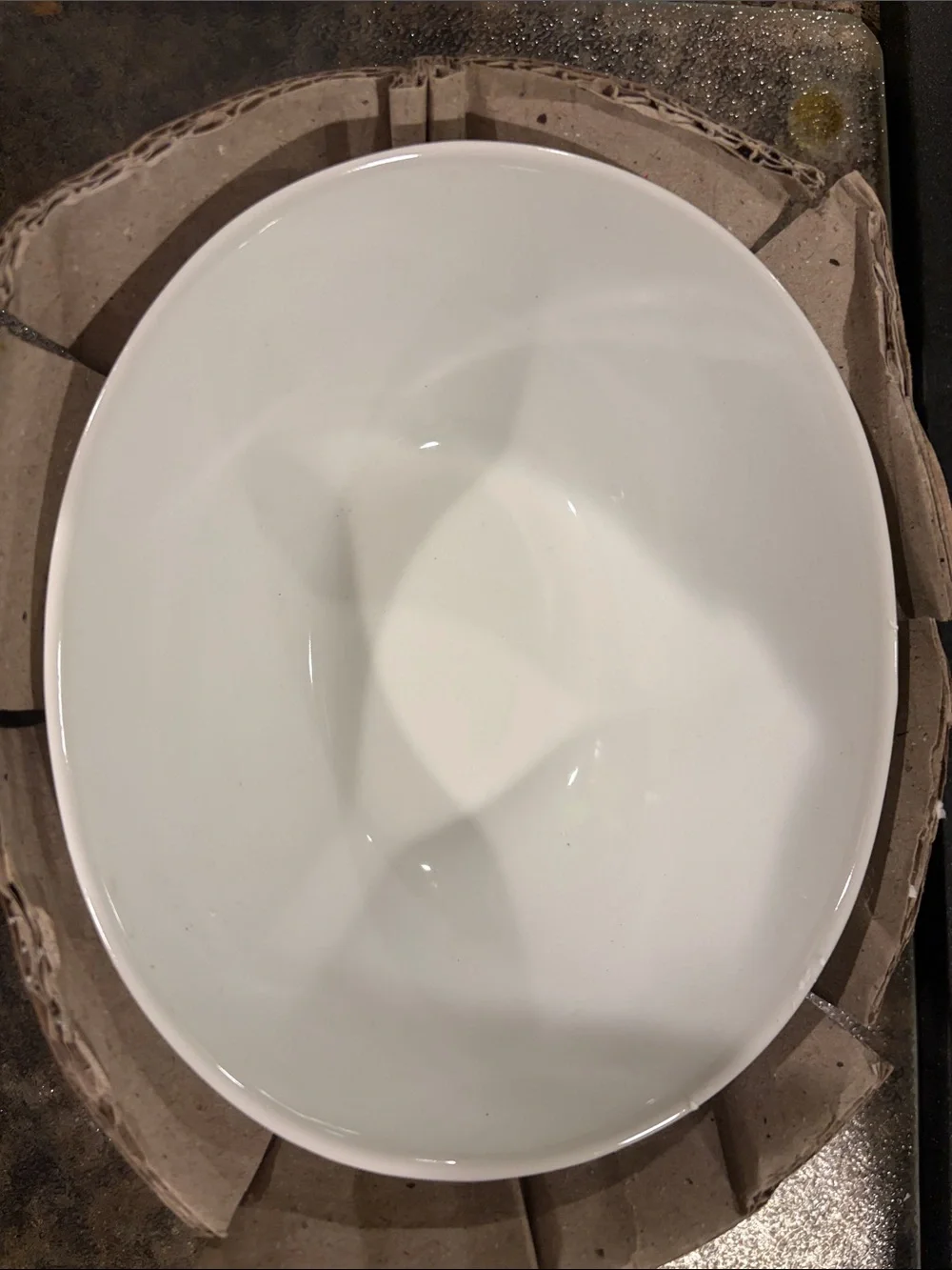 NWT Food Network White 3-Tier Bowl Serving Set